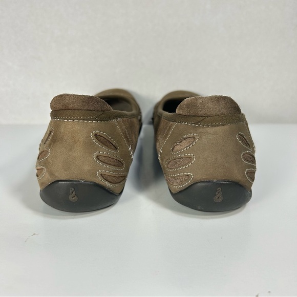 Ahnu Gracie Slip On Leather Tan Ballet Flats Shoes F8013K; Women 7.5 Please Read - Picture 11 of 15